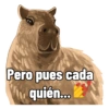 11 Pero pues cada quién...