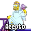 vane. Stickers Acepto