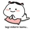 lagi mikirin kamu..