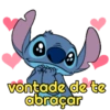 vontade de te abraçar