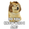 DO YOU KNOW WHO I AM?