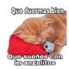 Que duermas bien Que sueñes con los angelitos