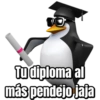 Tu diploma al más pendejo jaja