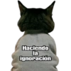 Haciendo la ignoración