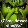 d ¿Cómo desveo el vídeo?