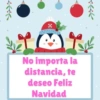 Iere No importa la distancia, te deseo Feliz Navidad