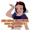 não estou disponível, mas agradeço o bom gosto
