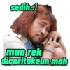 sedih..! mun rek dicaritakeun mah