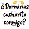 24 ¿Dormirias cucharita conmigo?