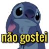 não gostei