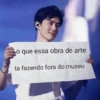 o que essa obra de arte ta fazendo fora do museu