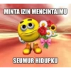 MINTA IZIN MENCINTAIMU SEUMUR HIDUPKU