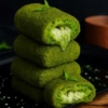 Bolo rolo verde