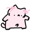 Pink silly cat 17