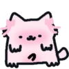 Pink silly cat 16
