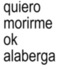 quiero morirme ok alaberga