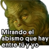 jojo stickers Mirando el abismo que hay entre tú y yo