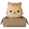 🐈 Cute Rubber Cat 5