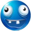🔵 Emoji Azul Meme Shitpost 21