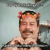Knp ayam kakinya 2 ?? Karena, aku mencintaimu><