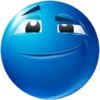 🔵 Emoji Azul Meme Shitpost 25