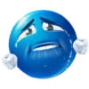 🔵 Emoji Azul Meme Shitpost 26