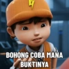 DI BOHONG COBA MANA BUKTINYA