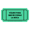 VÁLIDO PARA QUE ME COMAS LA BOCA INSTAGRAM.COM/VALIDO PARA