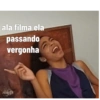 ala filma ela passando vergonha
