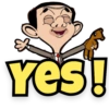 Mr bean animation expression 8