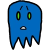 Fantasma azul sticker 11