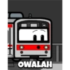 Cartoon krl commuterline 7