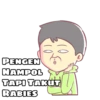 PENGEN NAMPOL TAPI TAKÚT RABIES