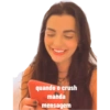 quando o crush manda mensagem