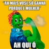 "AH MAIS VOSE SÓ GANHA PORQUE É MULHER @DOLLAPOTARES AH QUIÓ