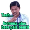 Taah... komena alus bere pais beurit