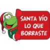 SANTA VÍO LO QUE BORRASTE