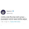 Twette antigo Neymar 13