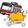 Cartoon krl commuterline 20