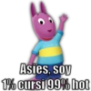 Aarón
Asies, soy
1% cursi 99% hot