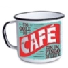 UMO GOLE DE CAFE COM UM PINGO DE LEITE