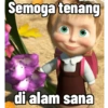 Semoga tenang
di alam sana