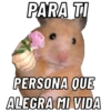 sting
PARA TI
PERSONA QUE
ALEGRA MI VIDA