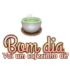 Bom dia Vai um cafezinho at?