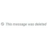 This message was deleted