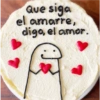 Que siga el amarre, digo, el amor.