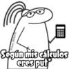 @rose.stickers 0000 Según mis cálculos eres put
