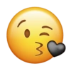 Emoji and black 7