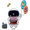 MEITE ASTRONAUTA INVISIBLE M B