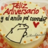 Feliz Aniversario y el anillo pa' cuondo? @Rochpasteler